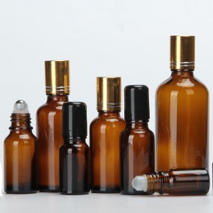 serum glass oil bottle